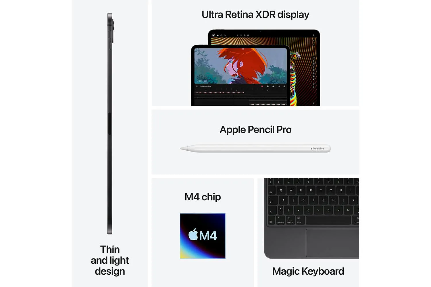 11" iPad Pro M4 Nano Glass Wi-Fi | 2TB | Space Black