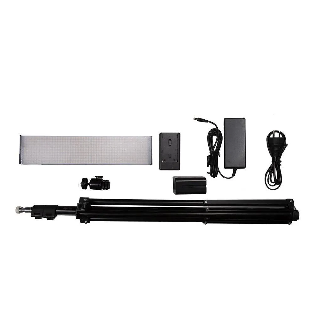 13" LED Photography Video DIY Studio Lighting Kit - 1x Crystal Luxe