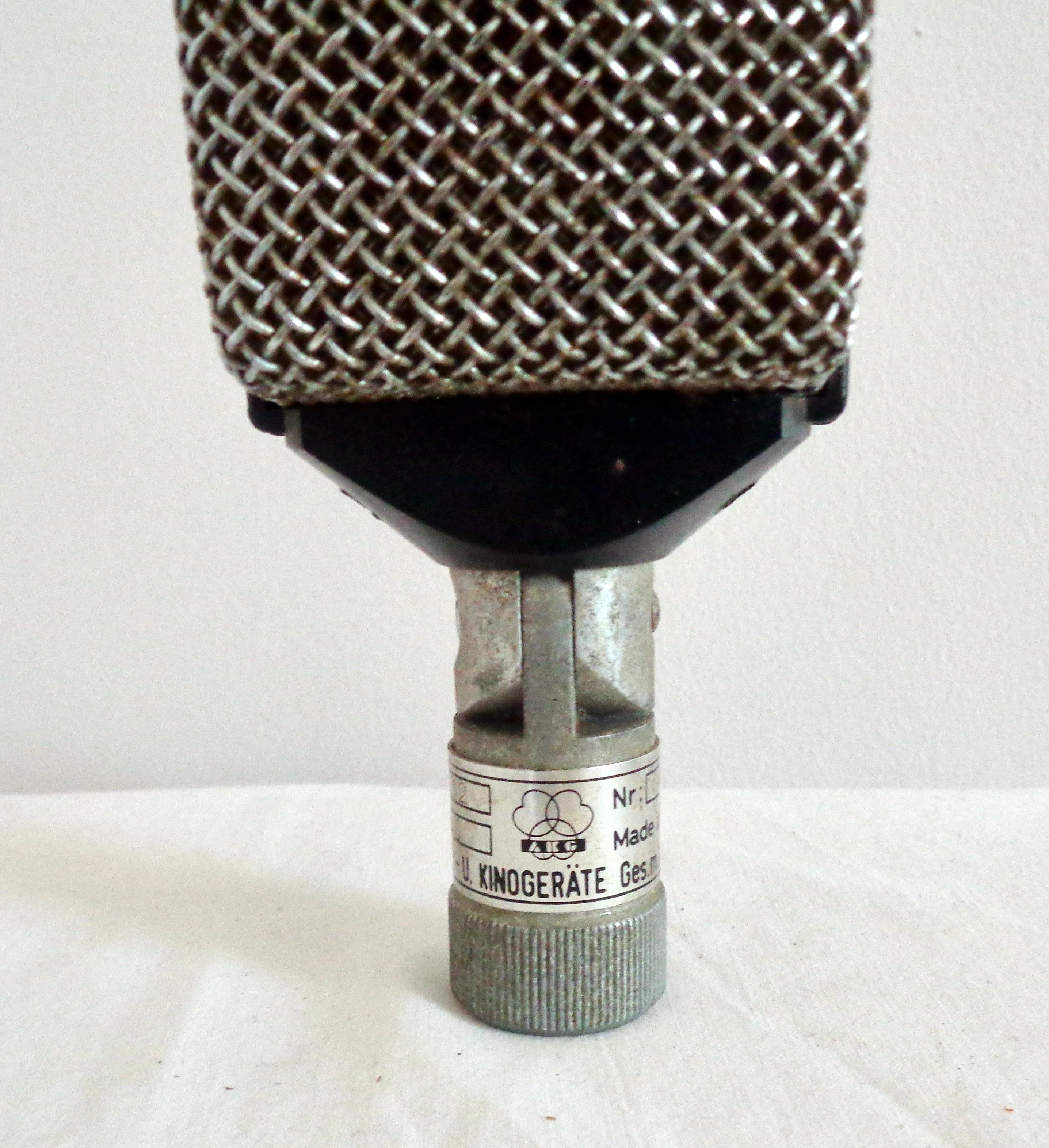 1960s AKG Type D12 Dynamic Cardioid Microphone 60 Ohm