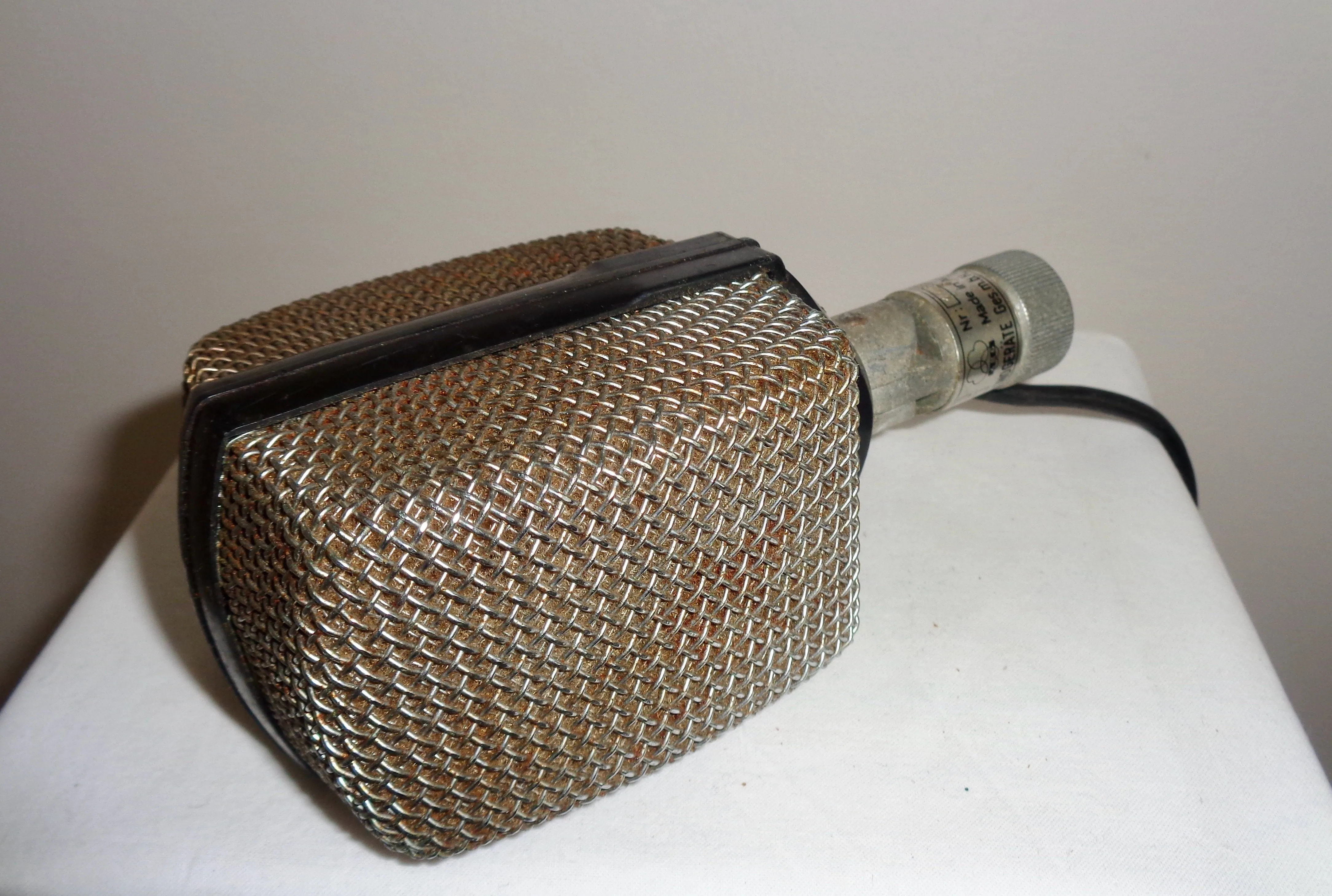 1960s AKG Type D12 Dynamic Cardioid Microphone 60 Ohm