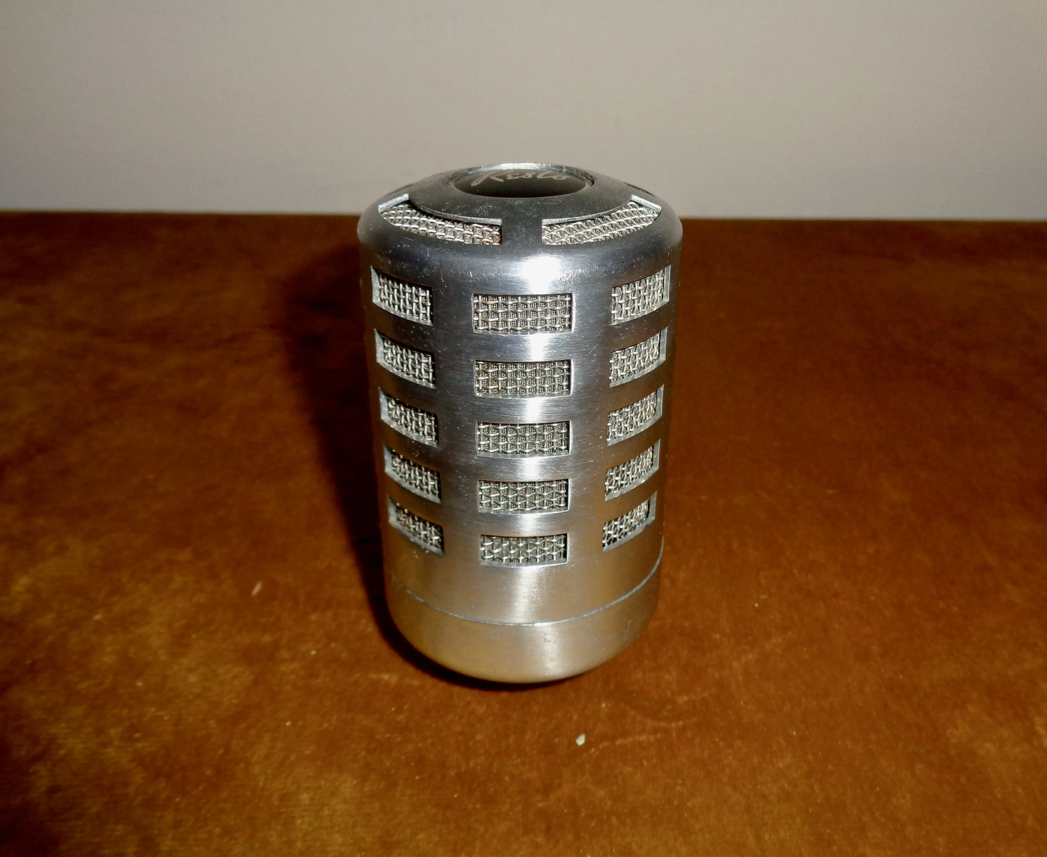 1960s Reslo URH HiZ High Impedance RV Ribbon Microphone