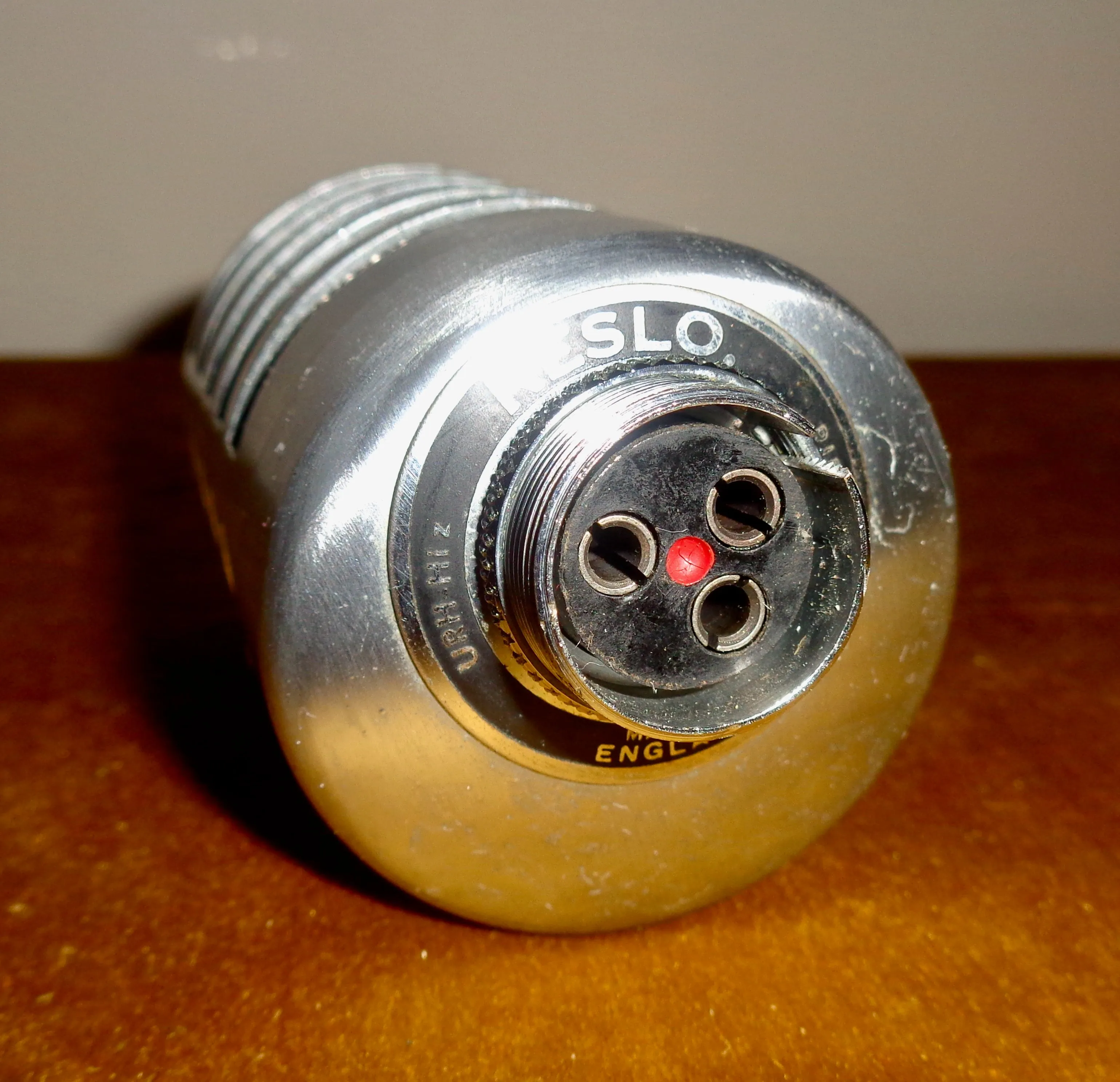 1960s Reslo URH HiZ High Impedance RV Ribbon Microphone