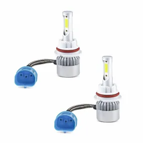 1987 Ford Mustang Headlight Bulb High Beam and Low Beam 9004 LED Kit