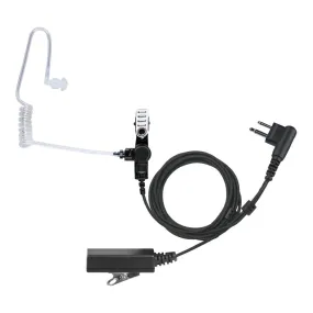 2-Wire Surveillance Microphone Earpiece, Motorola 2-Pin 2-Wire Surveillance Microphone Earpiece, Motorola 2-Pin