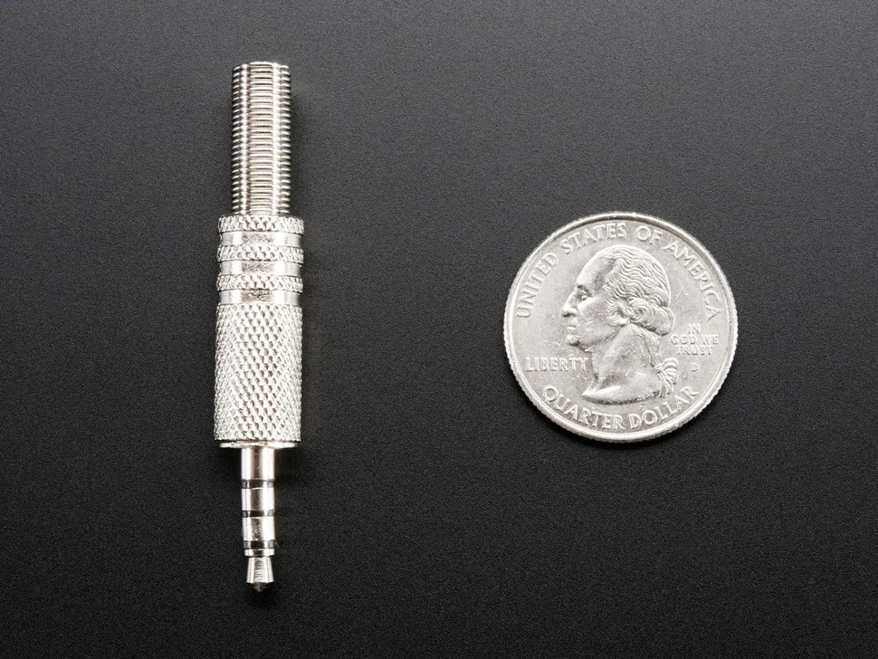 3.5mm (1/8") DIY 4-Pole (TRRS) Plug