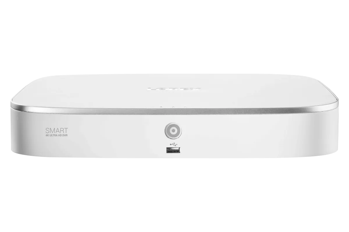 4K Ultra HD 8-Channel Digital Video Recorder with Smart Motion Detection and Smart Home Voice Control