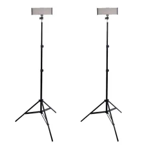9" LED Photography Video DIY Studio Lighting Kit - 'DUO' Crystal Luxe (No Battery And Charger) - Bundle
