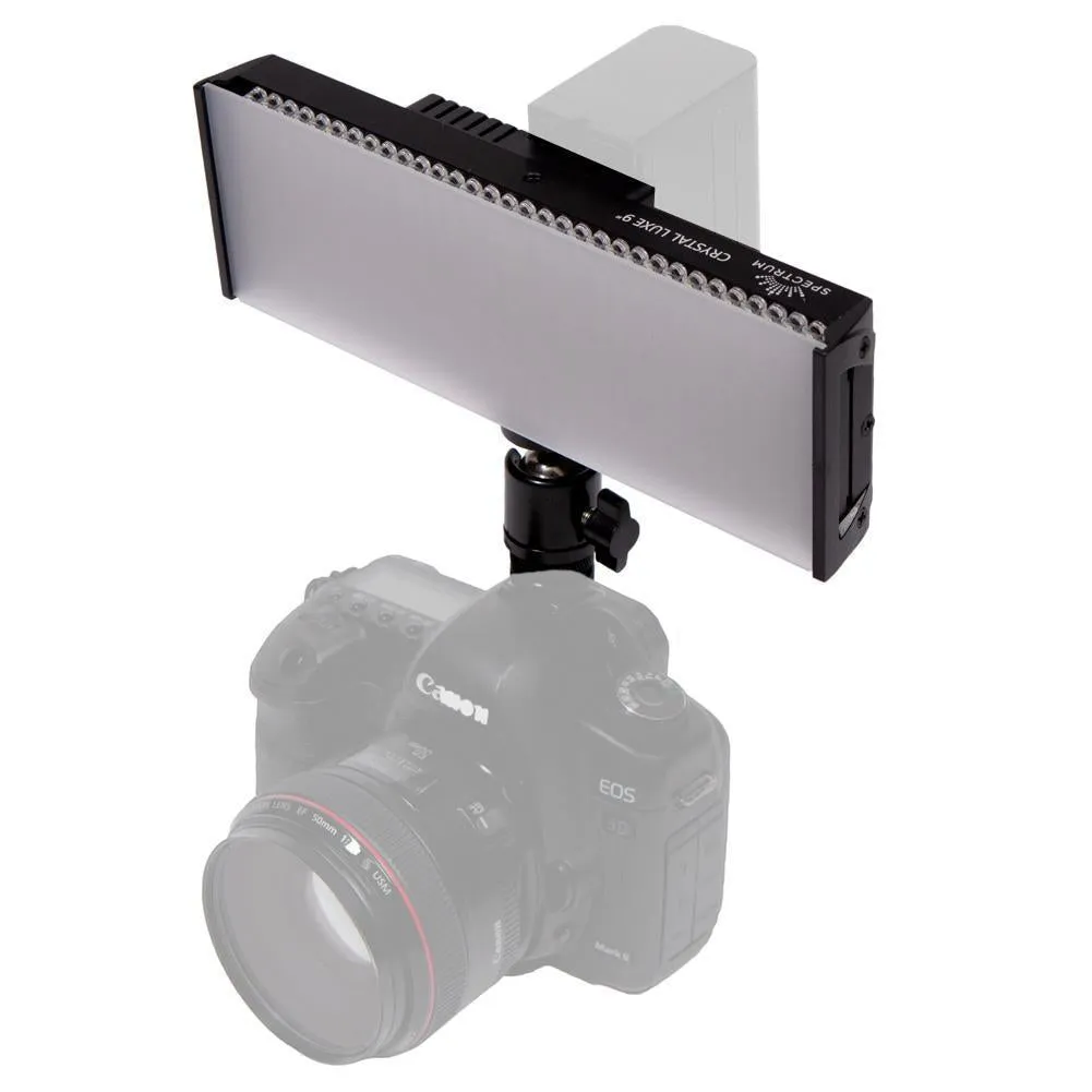 9" LED Photography Video DIY Studio Lighting Kit - 'DUO' Crystal Luxe (No Battery And Charger) - Bundle
