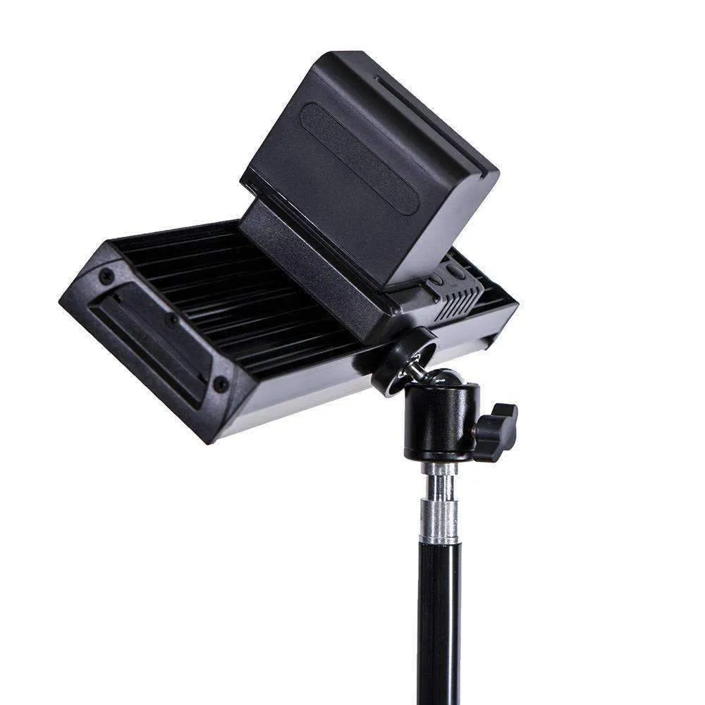9" LED Photography Video Studio Lighting Kit - 1x Crystal Luxe - Bundle