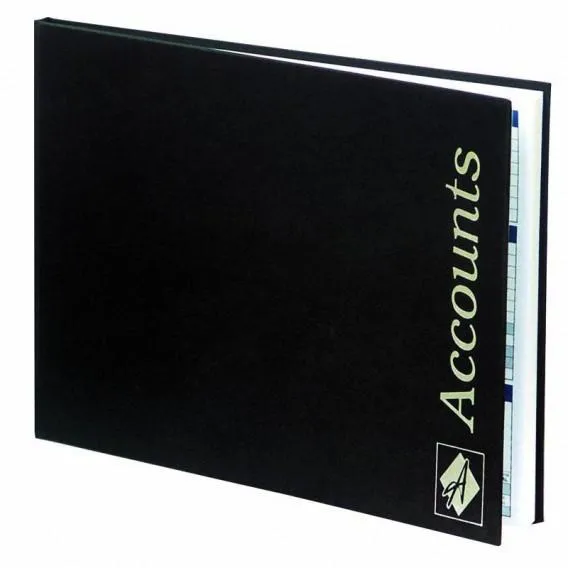 Agenda Salon Accounts Book Black