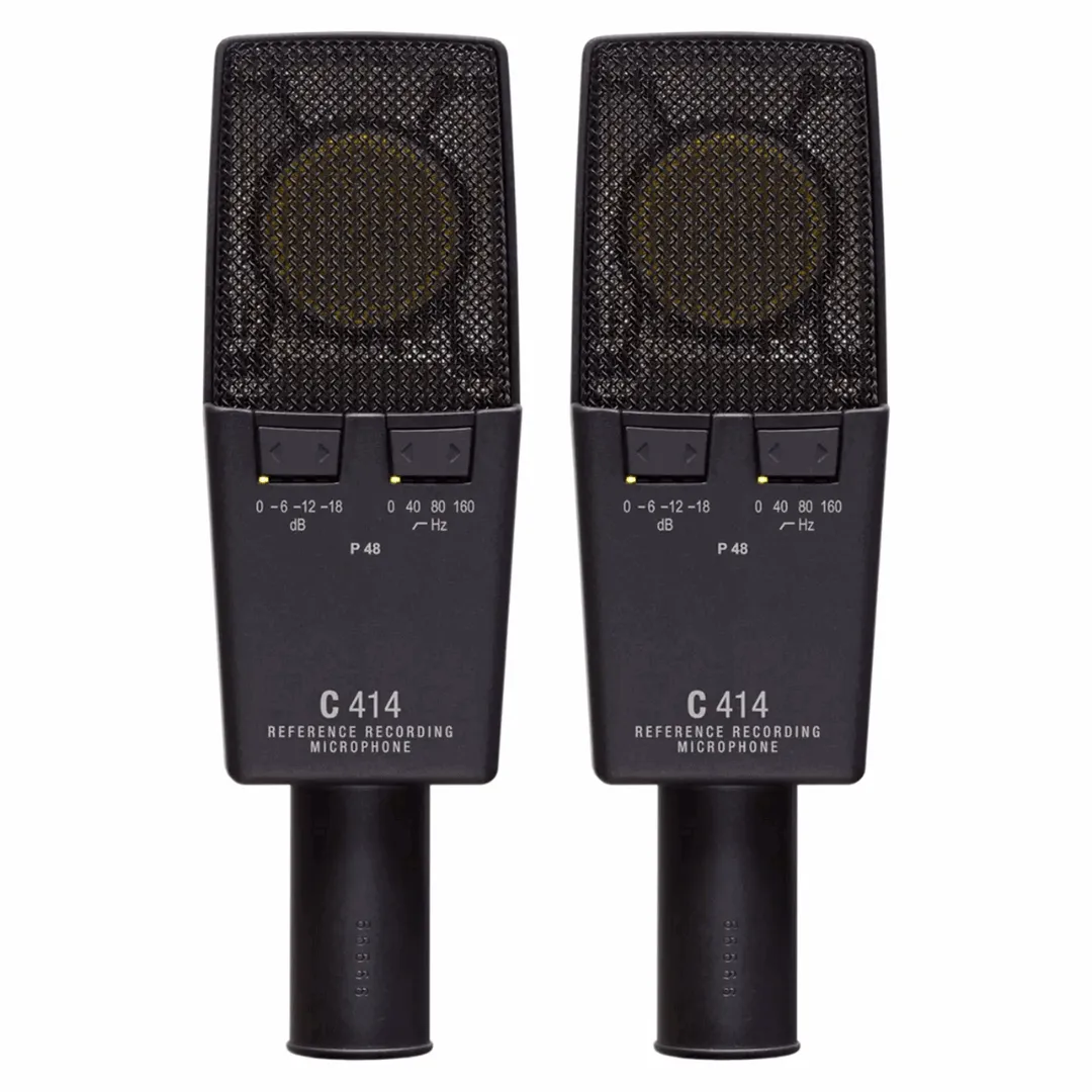 AKG C414 XLS/ST Large-diaphragm Condenser Microphone - Matched Pair (C414XLSST)