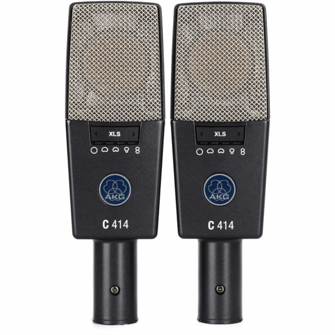 AKG C414 XLS/ST Large-diaphragm Condenser Microphone - Matched Pair (C414XLSST)