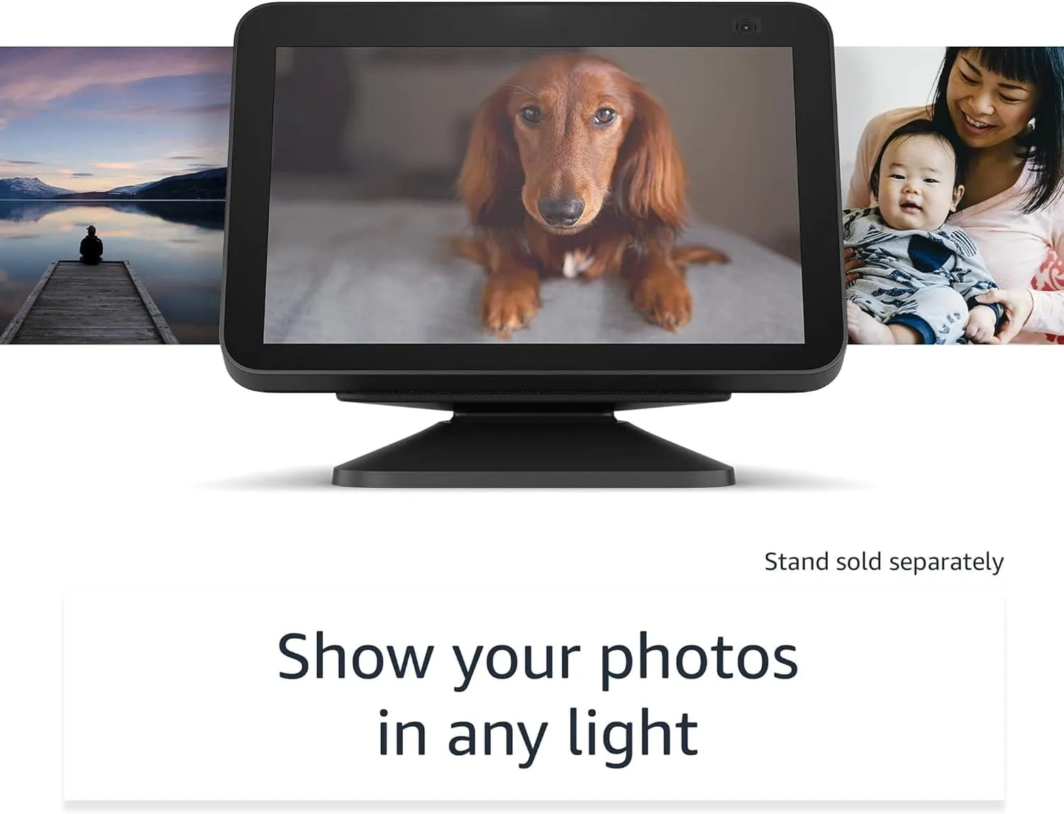 Amazon Echo Show 8 (2nd Gen) Smart Display With Alexa - Black