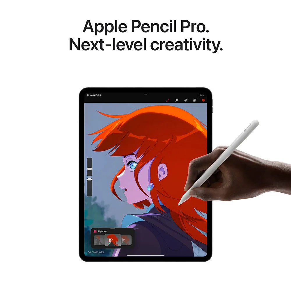 Apple iPad Pro (2024) 5th Gen 11" Wi-Fi   Cellular 256GB Tablet - Silver | MVW23NF/A