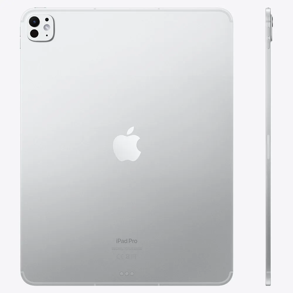 Apple iPad Pro (2024) 5th Gen 11" Wi-Fi   Cellular 256GB Tablet - Silver | MVW23NF/A