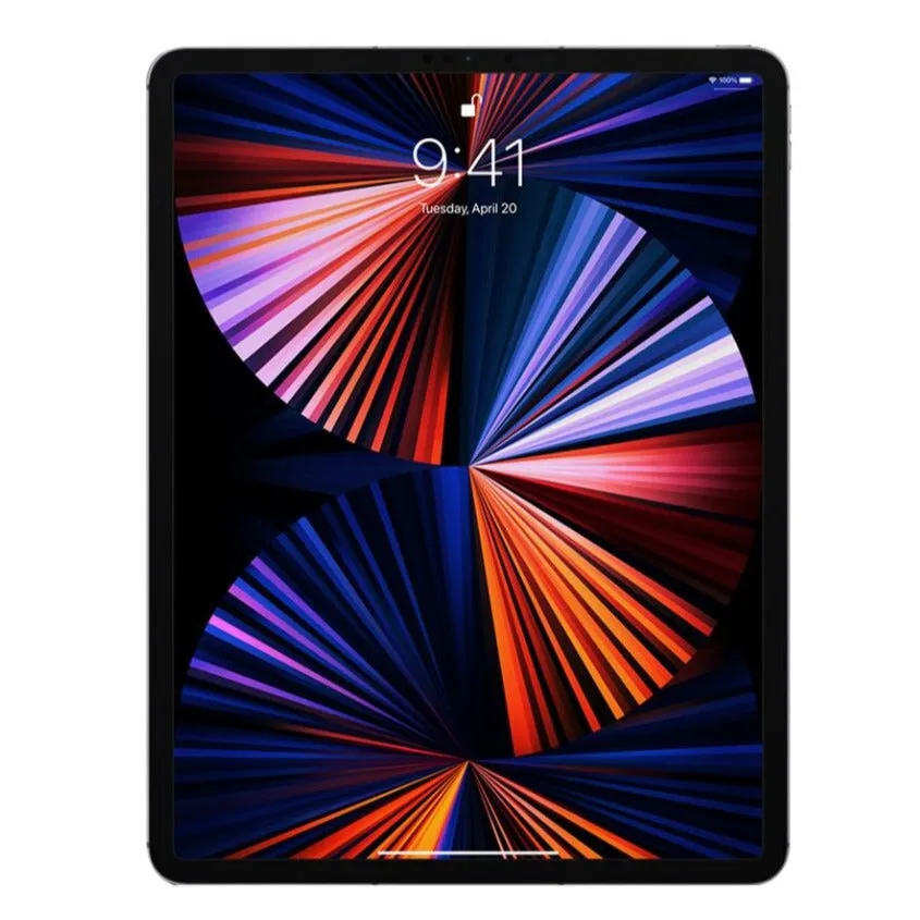 Apple iPad Pro (5th Gen, 2021) 12.9" Liquid Retina XDR Display, 128GB, WiFi   Cellular, Unlocked, Space Gray - MHNR3LL/A