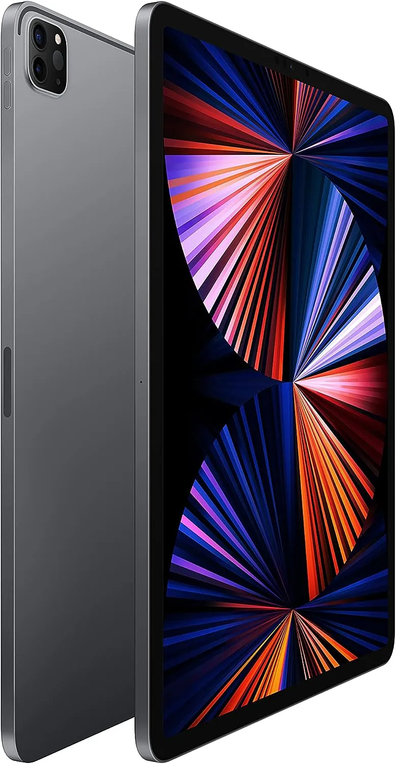 Apple iPad Pro (5th Gen, 2021) 12.9" Liquid Retina XDR Display, 2TB, WiFi Only, Space Gray - MHNP3LL/A