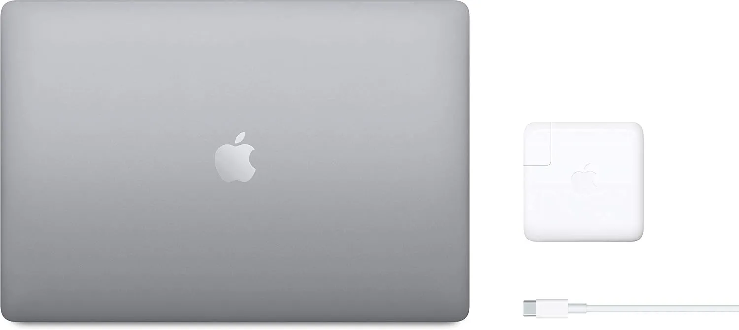Apple MacBook Pro 16" Core i7 2.6GHz 2019 TrueTone Laptop 16GB RAM 512B SSD AMD Radeon Pro 5300M A2141 MVVL2LL/A Space Gray