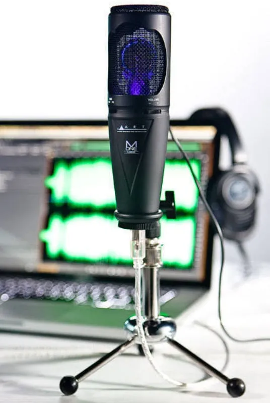 ART Pro Audio M-One - High Quality USB Microphone for Professional Recording