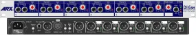 ARX DI-6-SM Changes from 6 Direct Boxes and Mixer to a 6 Way Splitter