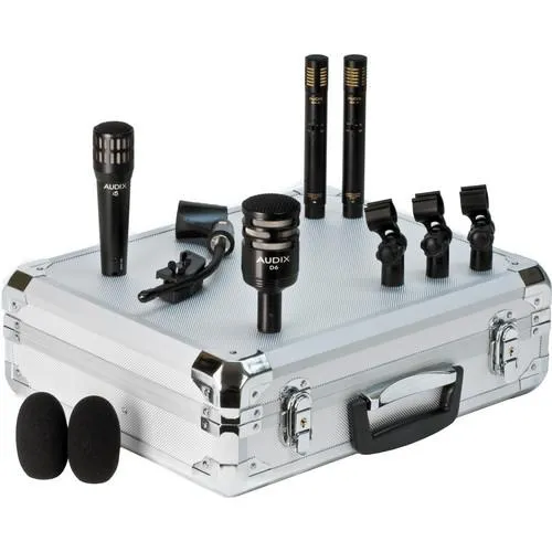 Audix DPQUAD 4 Pack Drum Microphone