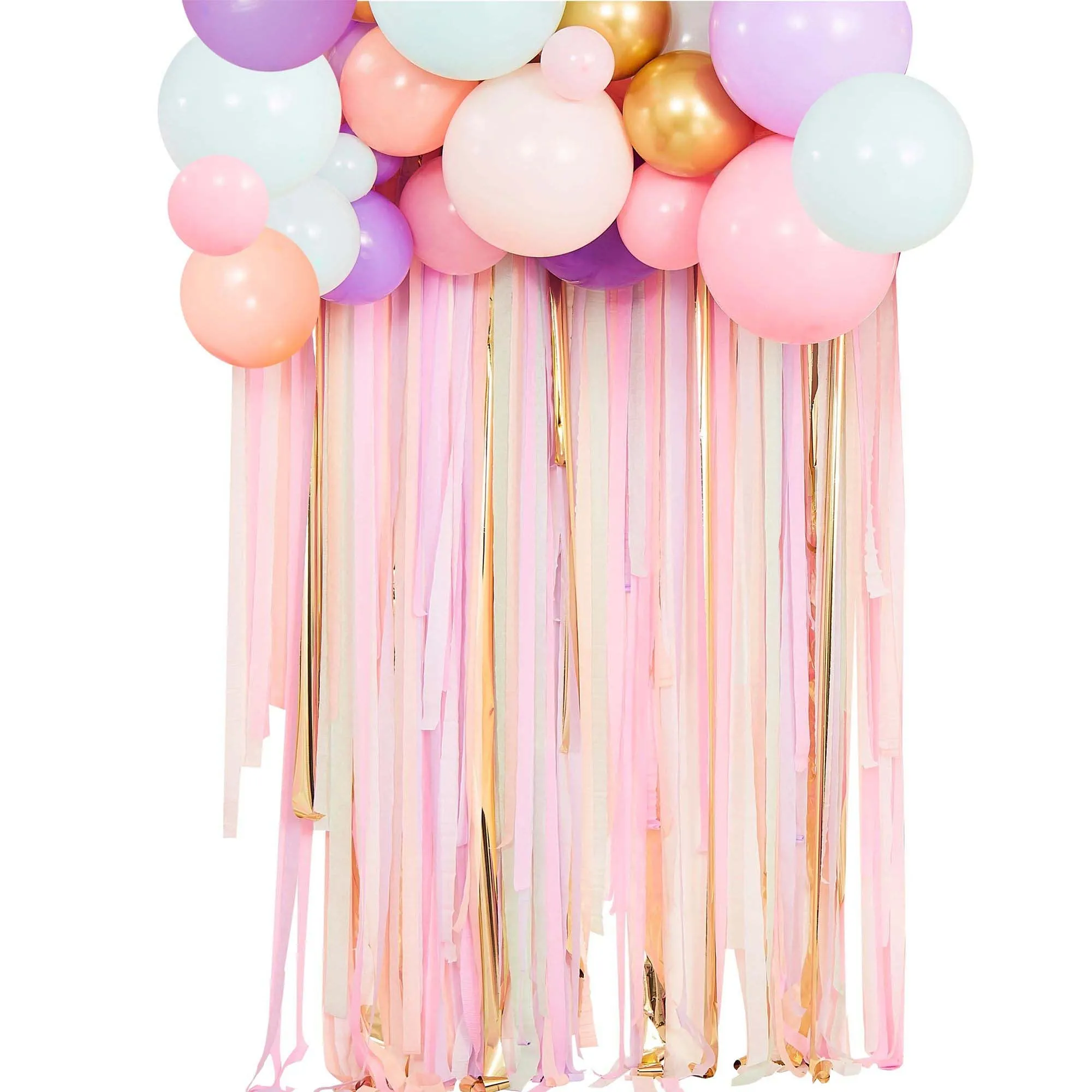 Backdrop Balloon Streamers, 1 Count