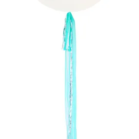 Balloon Tail - Silver   Blue