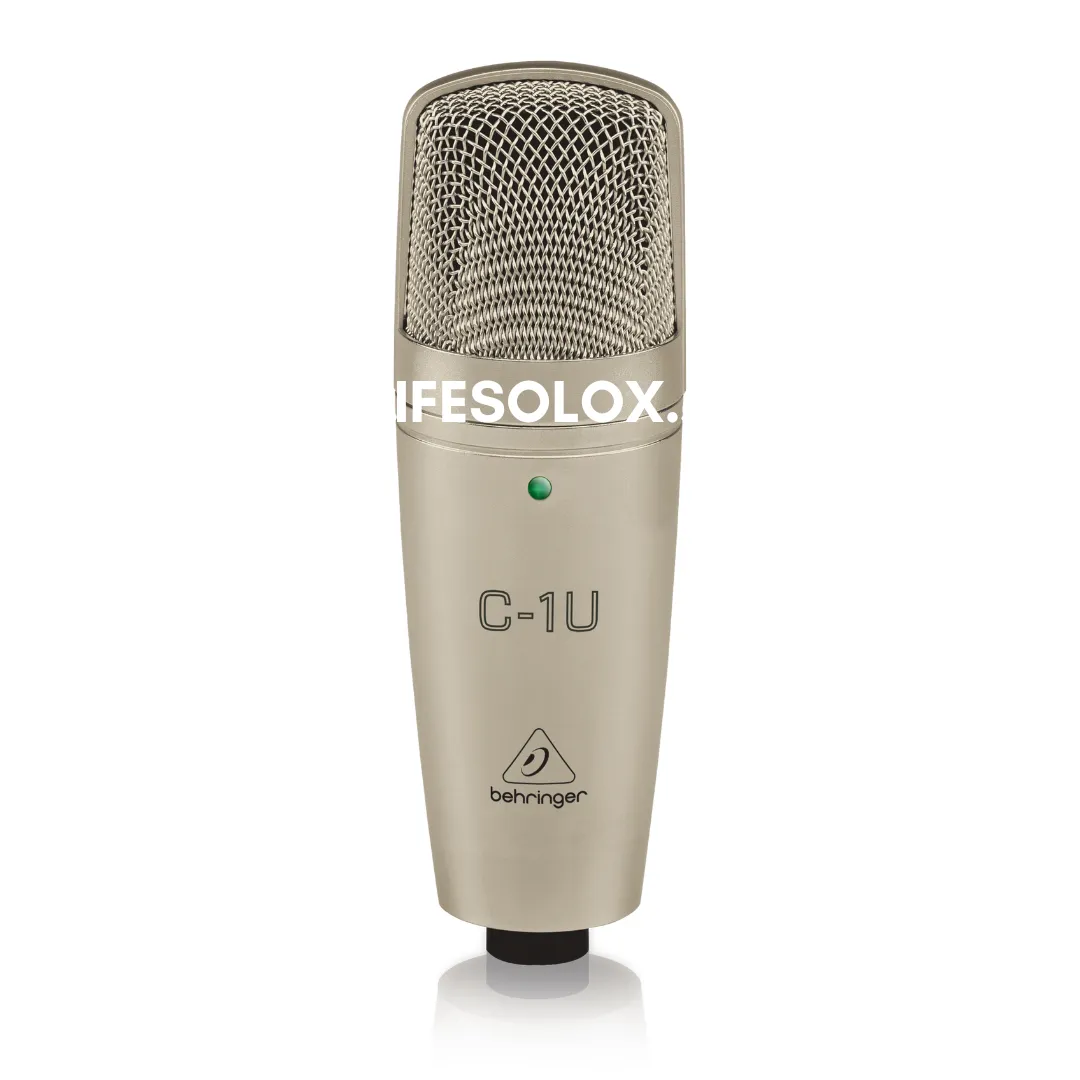 Behringer C-1U USB Studio Condenser Microphone - Brand New
