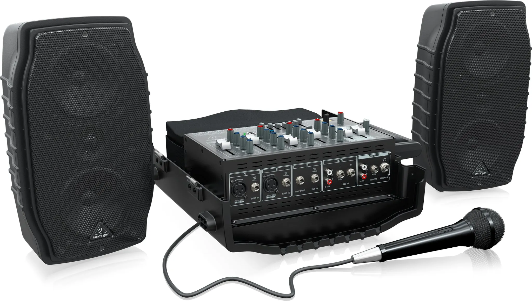 Behringer PPA200 200-Watt 5-Channel Powered Mixer