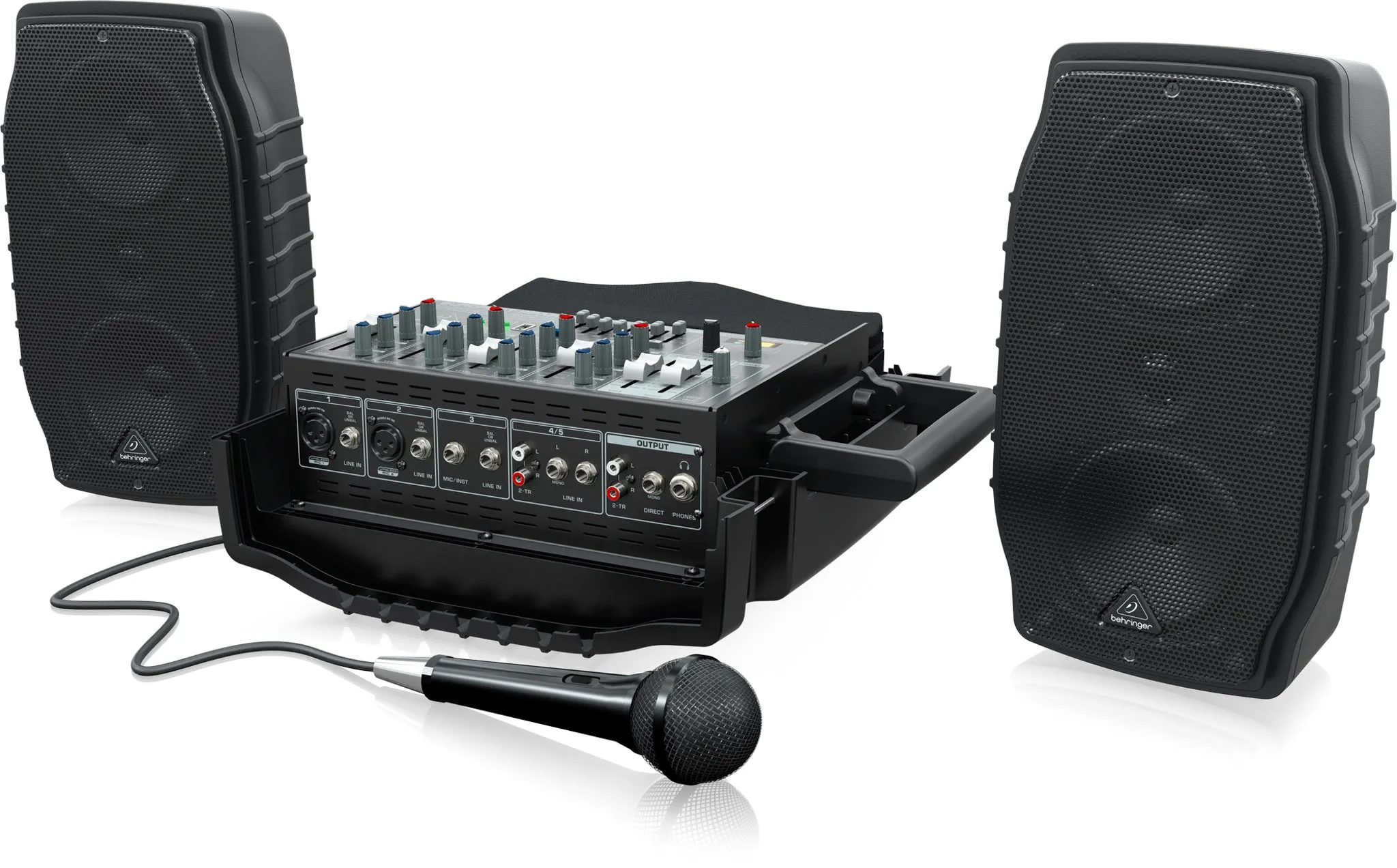 Behringer PPA200 200-Watt 5-Channel Powered Mixer