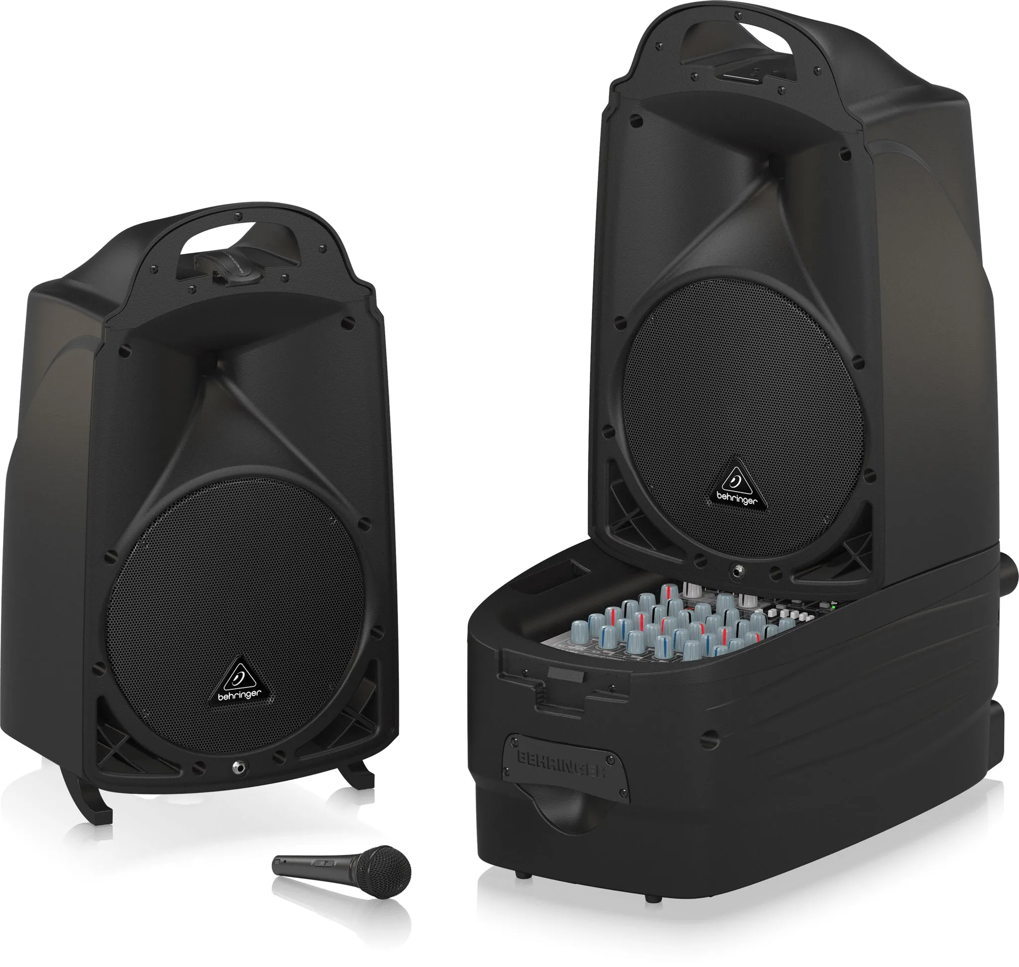 Behringer PPA2000BT 8-Channel 2000Watt Portable PA System