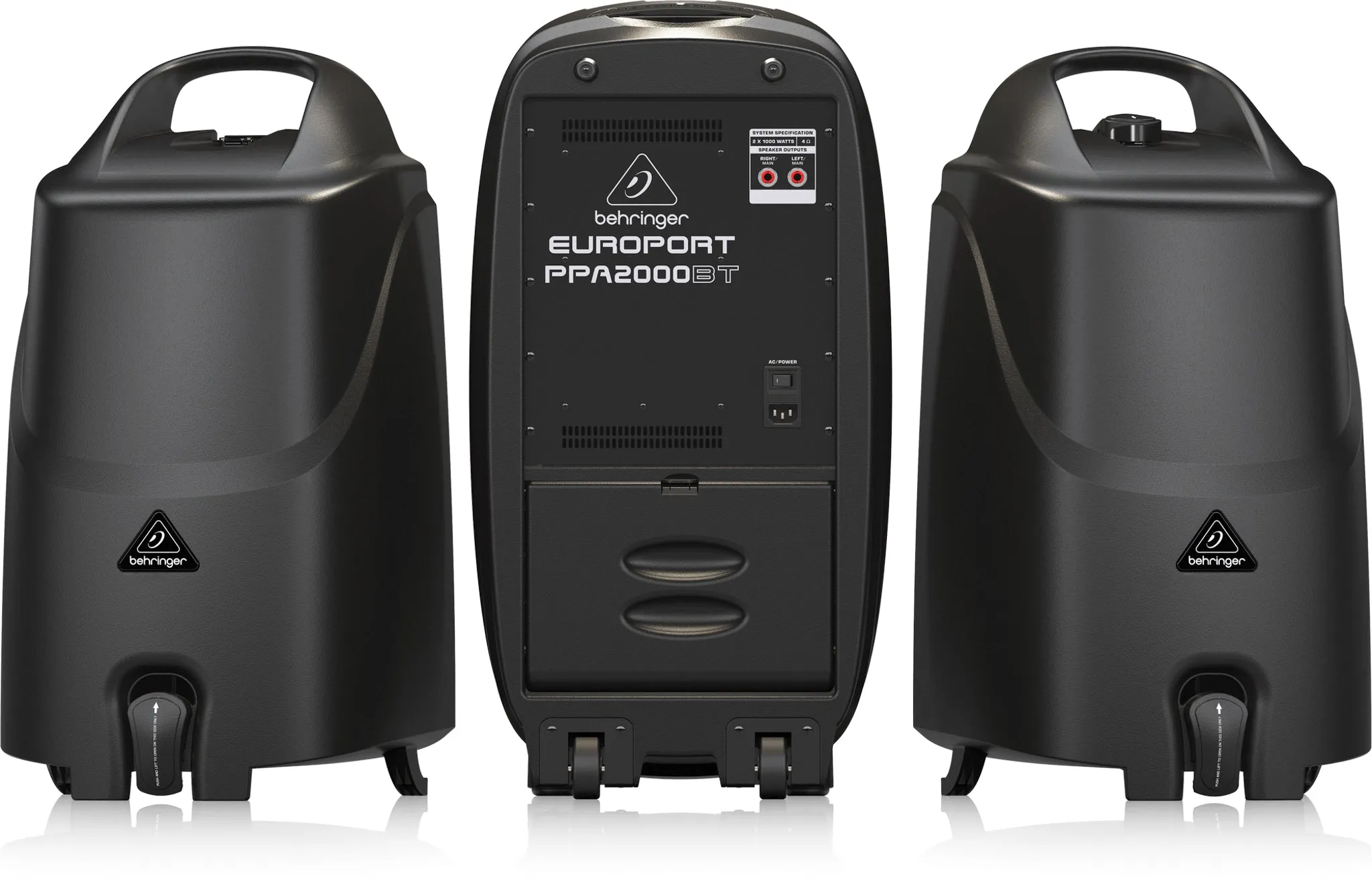 Behringer PPA2000BT 8-Channel 2000Watt Portable PA System