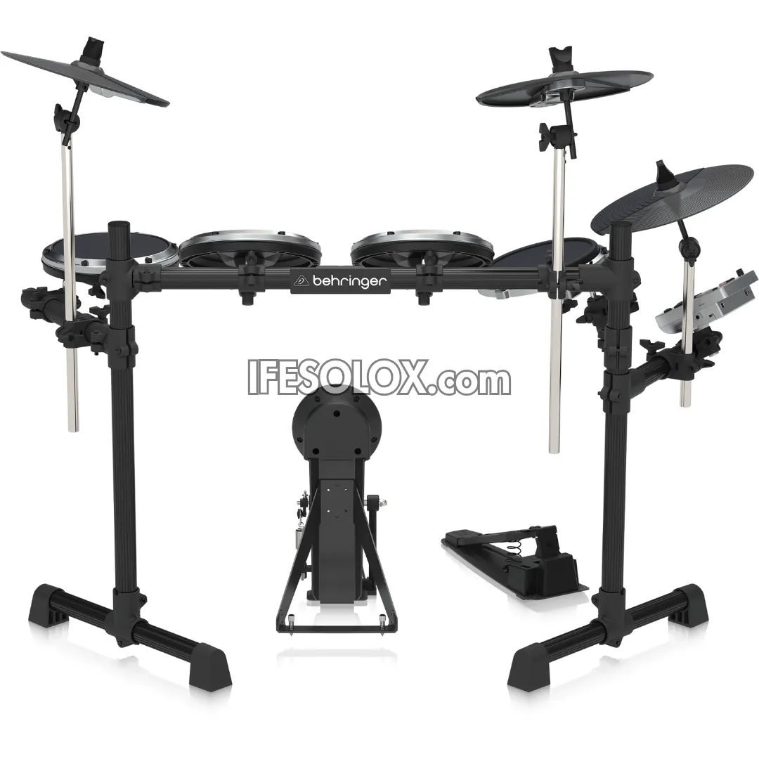 Behringer XD8USB 8-Piece Electronic Drum Set with 123 Sounds, 15 Drum Sets and USB Audio Interface - Brand New