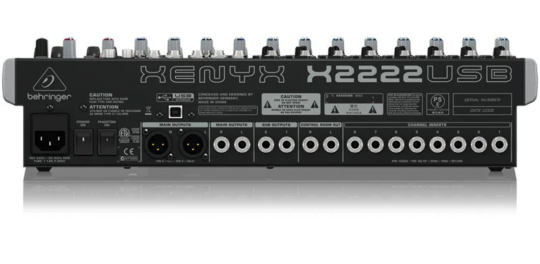 Behringer XENYX X2222USB Mixer