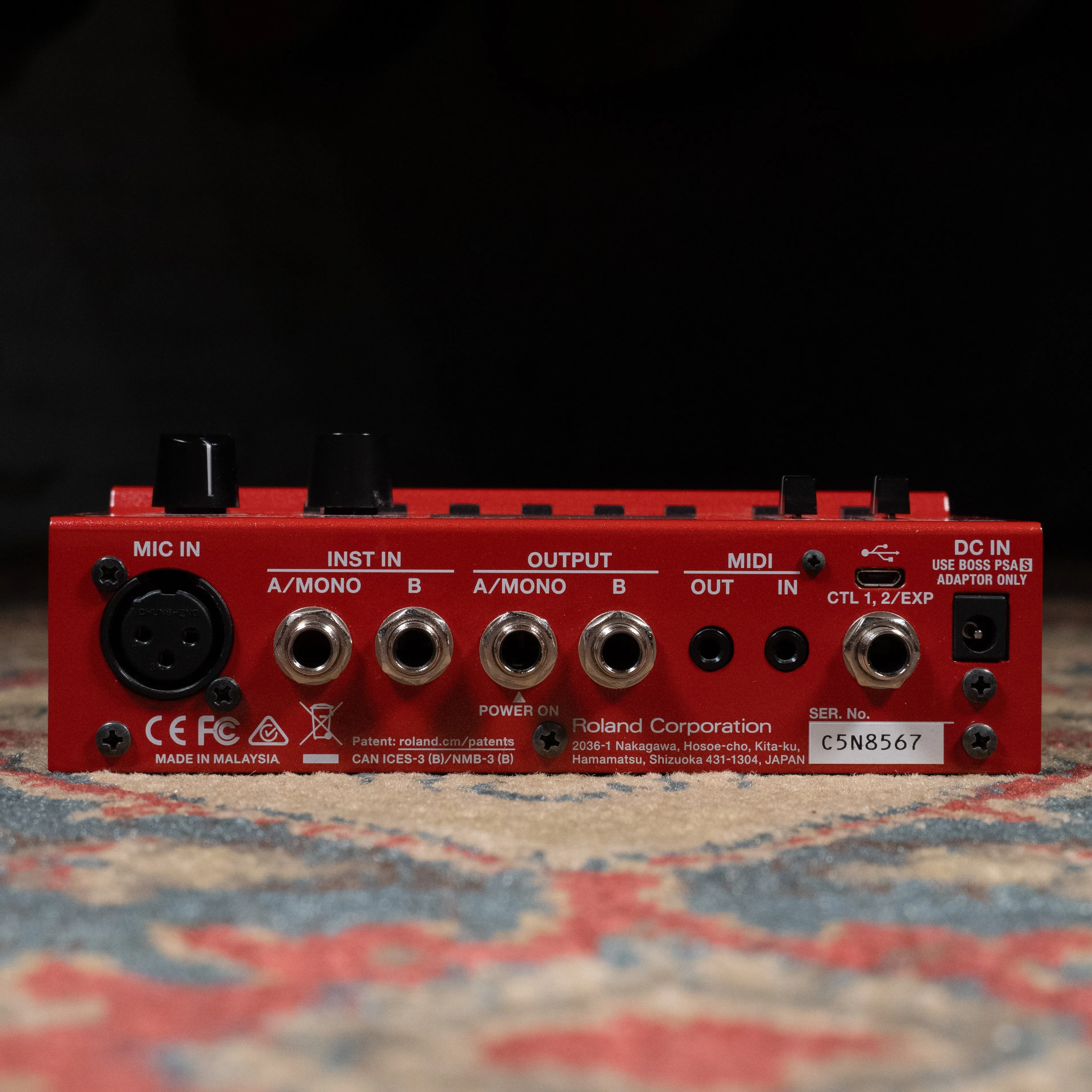 Boss RC-500 Loop Station Multi-Track Looper Pedal w/Box - Used
