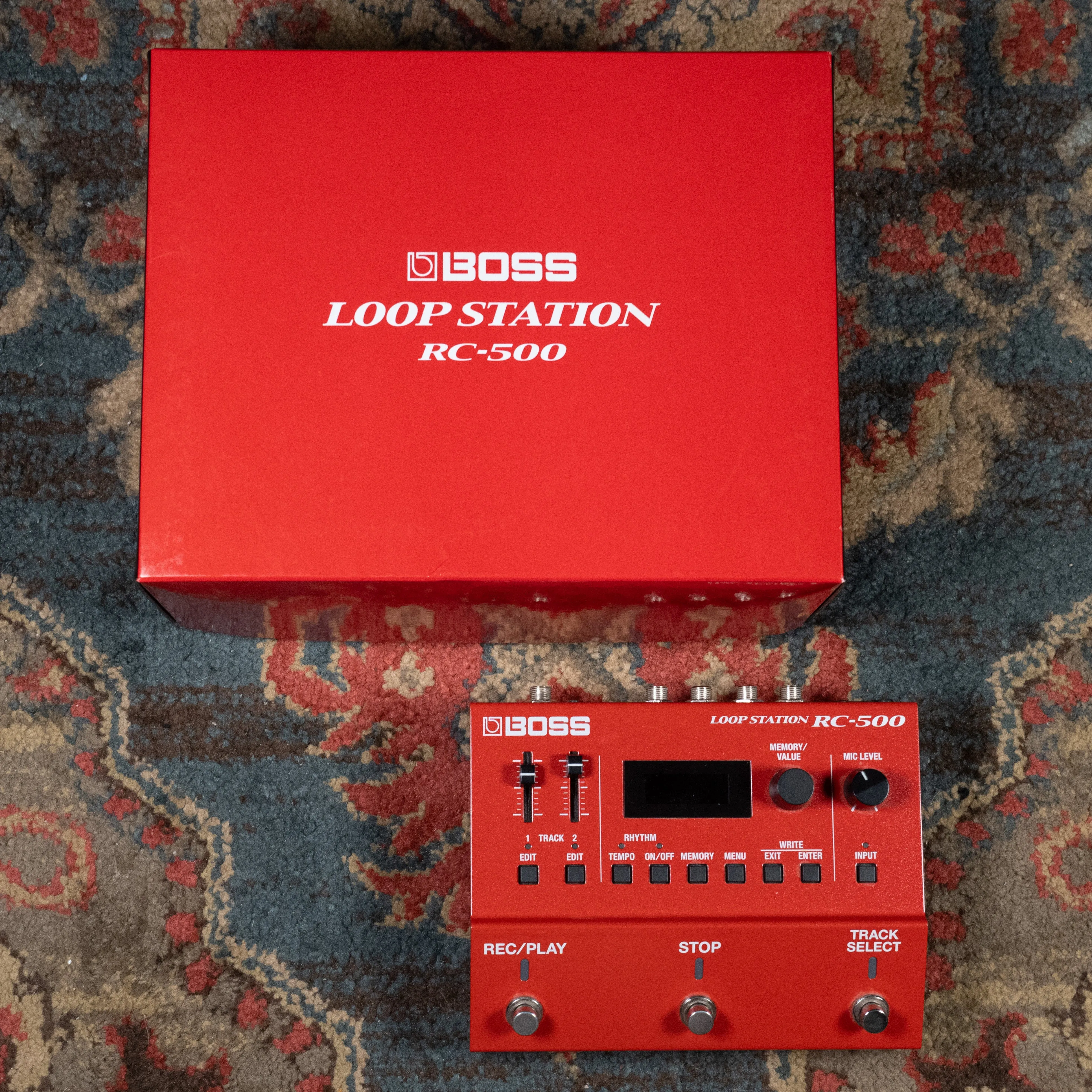 Boss RC-500 Loop Station Multi-Track Looper Pedal w/Box - Used