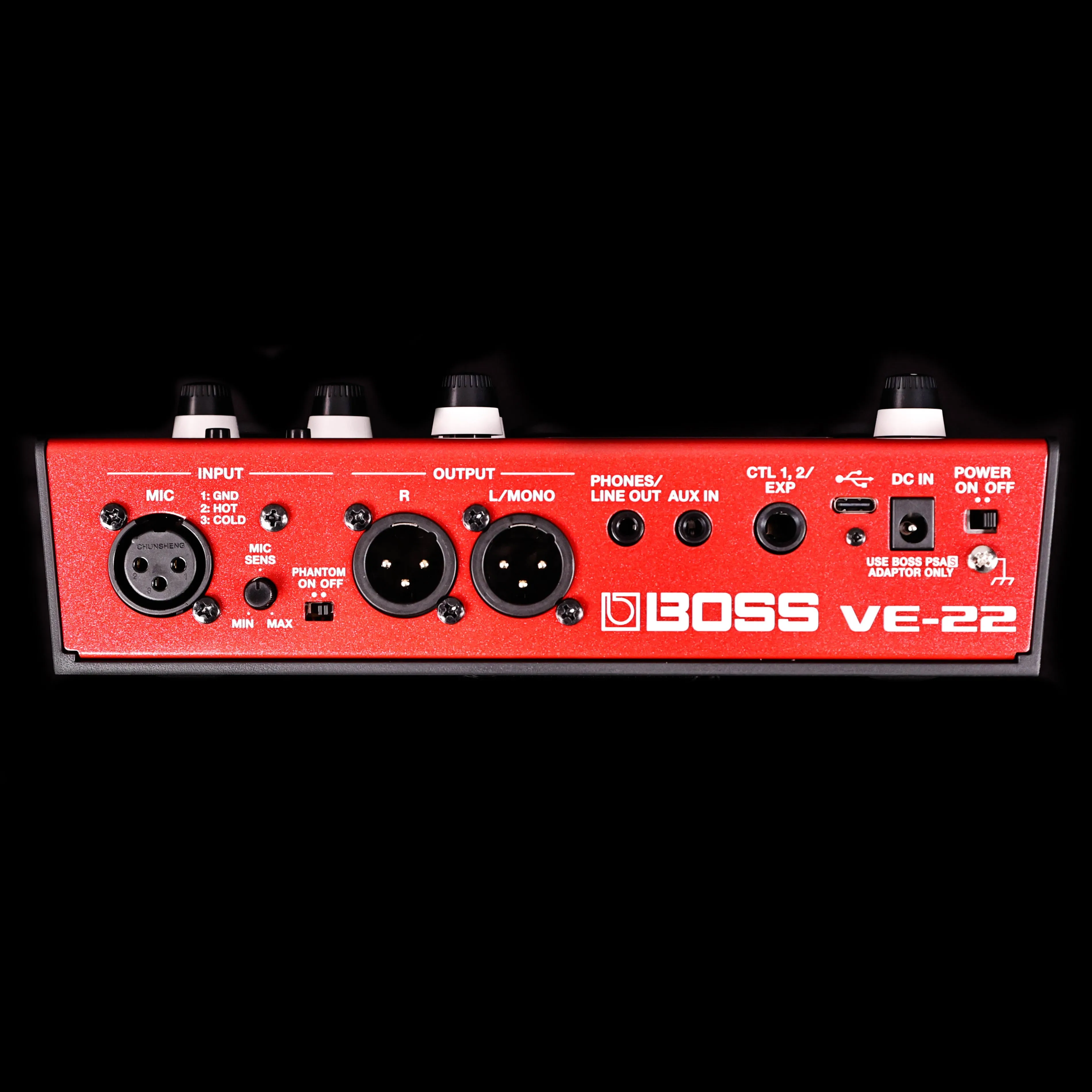 Boss VE-22 Vocal Effects and Looper Pedal