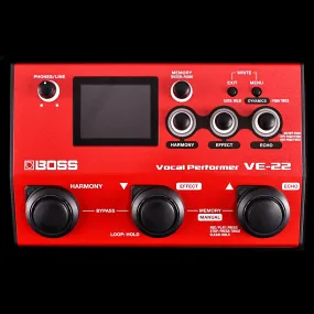 Boss VE-22 Vocal Effects and Looper Pedal