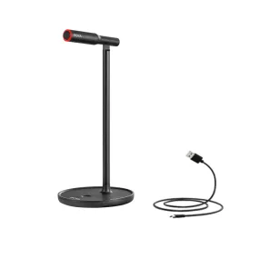 Boya BY-CM1 USB Adjustable Desktop Microphone with Cardioid Polar Pattern, Mute Button, Noise Reduction, and Low Latency Technology for Live Streaming, Video Conference, Gaming, Music Recording
