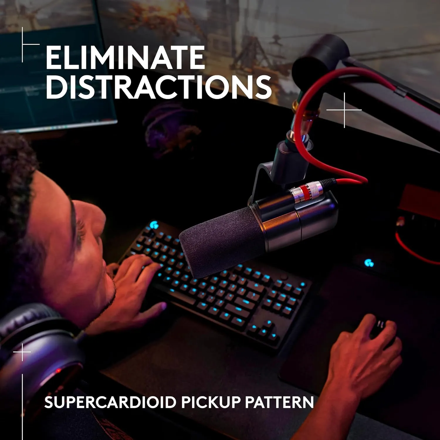 Broadcast Microphone for Gaming