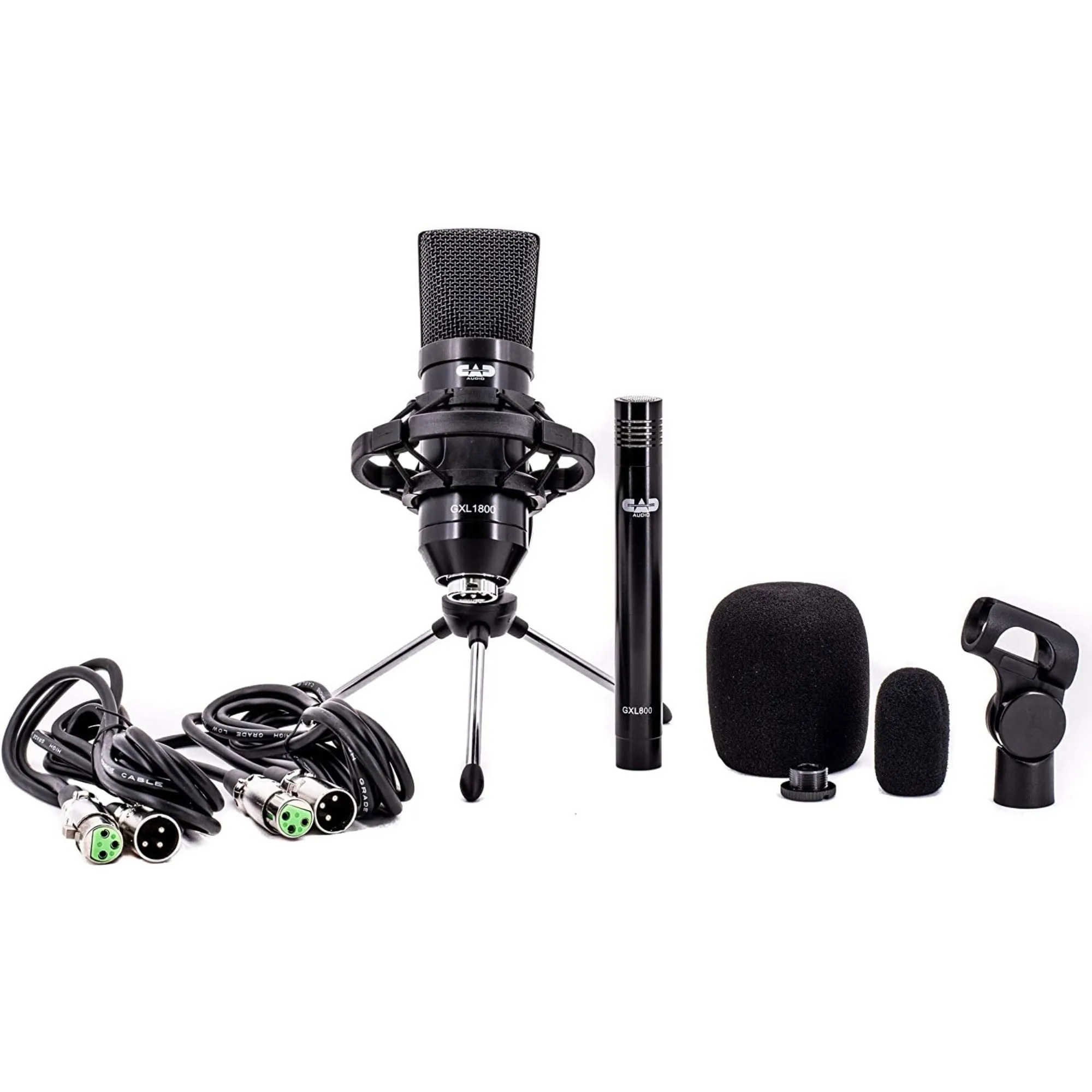 CAD Audio GXL1800SP Studio Pack with GXL1800 Side Address Microphone and GXL800 Small Diaphragm Microphone