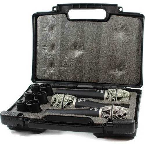 CAD D38X3 Supercardioid Dynamic Handheld Microphone (3 Pack)