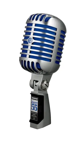 Cardioid dynamic vocal microphone Shure Super 55 Deluxe Supercardioid Dynamic Microphone