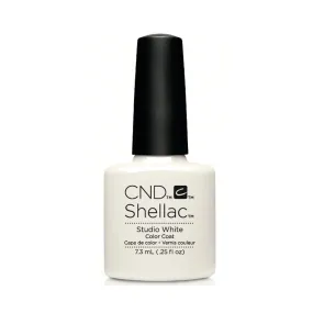 CND Shellac Gel Polish Studio White 7.3ml