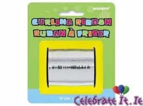 Curling Ribbon - Silver-Gold