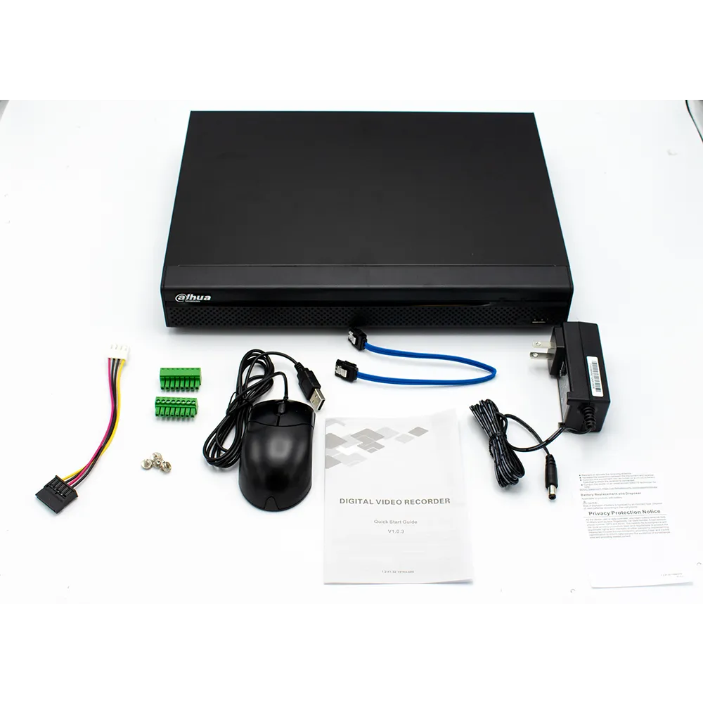 Dahua Technology X51B1E4 1080p H.265 4CH Mini 1U Penta-brid, 4TB HDD