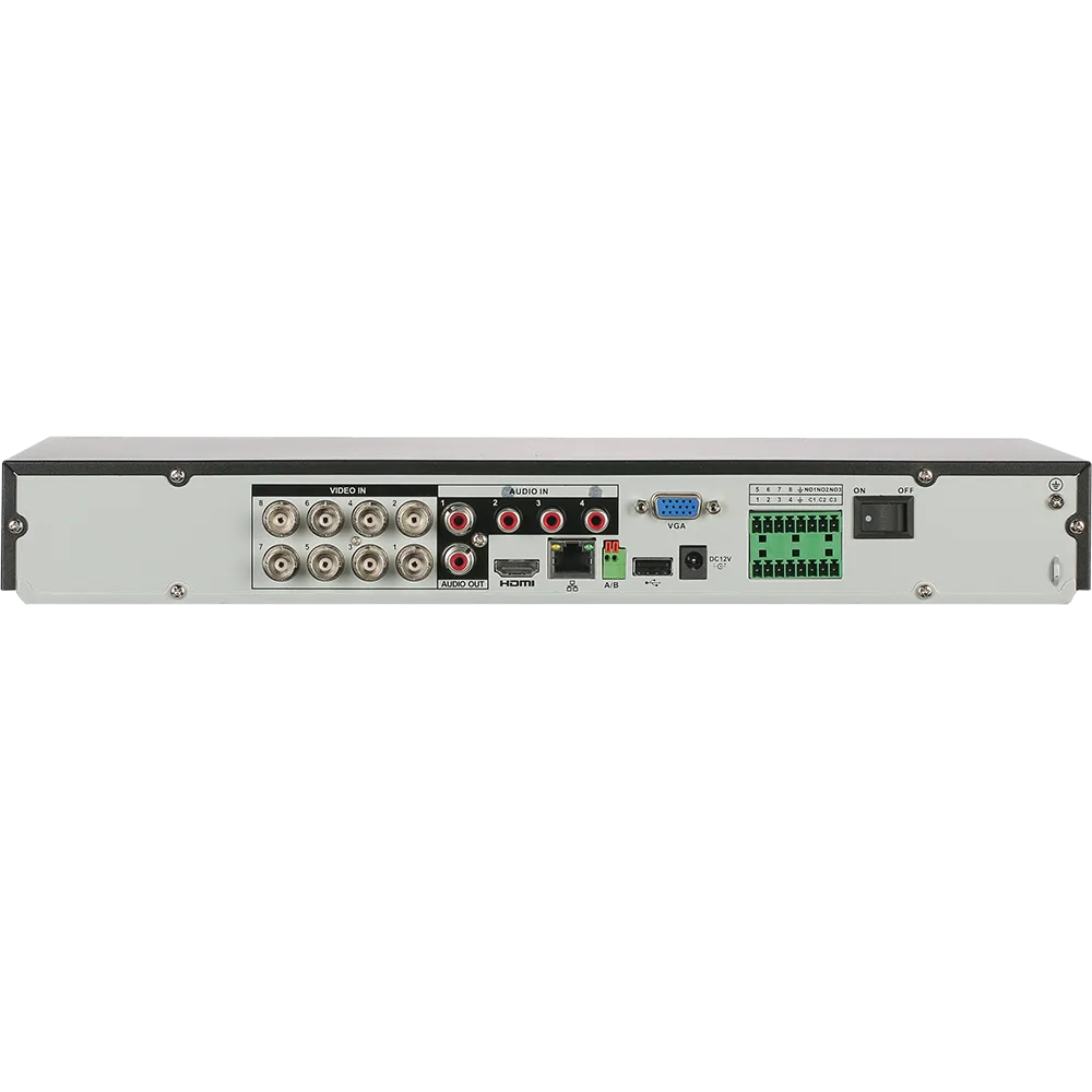 Dahua X82R2A6 4K 8CH 1U Penta-brid HDCVI DVR , 6TB HDD