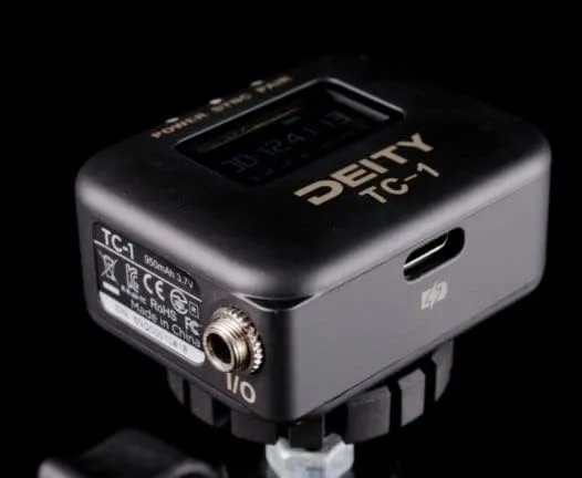 Deity TC-1 Wireless Timecode Generator Box 3-Pack Kit (Bluetooth, 2.4 GHz)