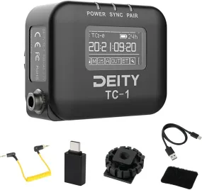Deity TC-1 Wireless Timecode Generator Box (Bluetooth, 2.4 GHz)