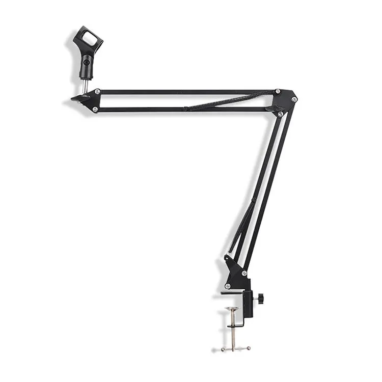Deluxe Scissor Boom Desk Microphone Stand